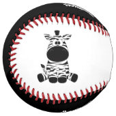 ゼブラおっちょこちょいの ソフトボール (正面左)