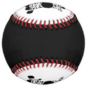 ゼブラおっちょこちょいの ソフトボール (裏面)