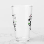 ゼブラおもしろいマンガイラストレーション タンブラーグラス (左)