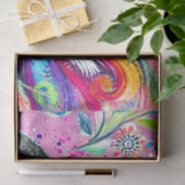 ゼブラお洒落フローラデイジーの分離 薄葉紙 (ギフト)