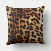 ゼブラとヒョウ クッション (裏面)