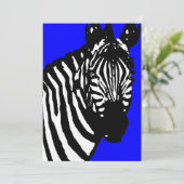 ゼブラのお知らせ / 招待状 (スタンド正面)