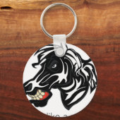 ゼブラのように戦う.png キーホルダー (正面)