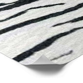 ゼブラのポスター作品の壁壁画 ポスター (角)