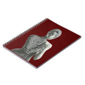 ゼブラの女性 ノートブック (左側)