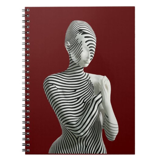 ゼブラの女性 ノートブック (正面)