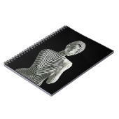 ゼブラの女性 ノートブック (左側)