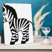 ゼブラの子供 フォトプラーク (側面)