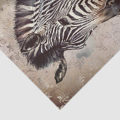 ゼブラの水色 薄葉紙 (詳細)