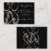 ゼブラの渦巻き 名刺 (正面/裏面)