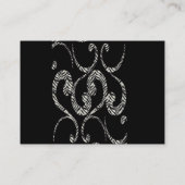 ゼブラの渦巻き 名刺 (裏面)