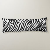 ゼブラの皮膚パターン ボディピロー (裏面)
