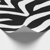 ゼブラの皮膚パターン ラッピングペーパー (角)