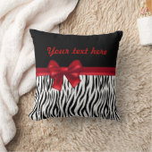 ゼブラの皮 クッション (ブランケット)