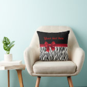 ゼブラの皮 クッション (椅子)