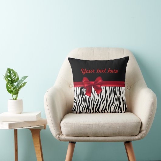 ゼブラの皮 クッション (椅子)