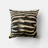 ゼブラの肌 クッション (裏面)