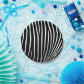 ゼブラの肌 ペーパープレート (パーティー)