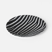 ゼブラの肌 ペーパープレート (アングル)