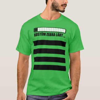 ゼブラの衣装ファンシードレス Tシャツ
