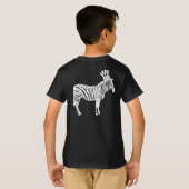 ゼブラのZ Tシャツ (裏面フル)