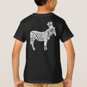 ゼブラのZ Tシャツ (裏面)
