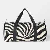 ゼブラはっきりしたソーバッグ ダッフルバッグ (裏面)