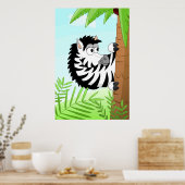 ゼブラを隠す ポスター (キッチン)