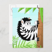 ゼブラを隠す ポストカード (正面/裏面)