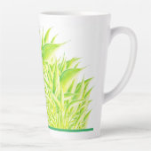 ゼブラアイリスオンザラージラテマグカップ カフェラテマグ (右)