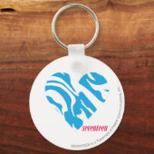 ゼブラアクア2 キーホルダー (正面)