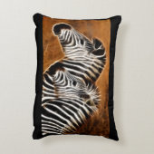 ゼブラアクセント枕 アクセントクッション (裏面(縦))