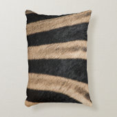 ゼブラアニマルプリントストライプ アクセントクッション (正面(垂直))