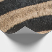 ゼブラアニマルプリントストライプ ラッピングペーパー (角)