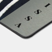 ゼブラアニマルプリント免許プレート保持者 デスクマット (コーナー)