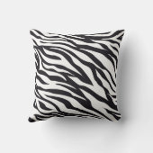ゼブラアニマルプリント装飾用クッション クッション (裏面)