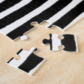 ゼブラアニマルプリント ジグソーパズル (側面)