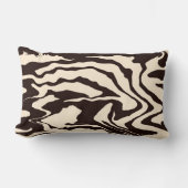ゼブラアニマルプリント ランバークッション (正面)