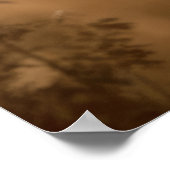 ゼブラアニマルワイルド美しいフリーダムワイルドネスアート ポスター (角)