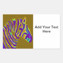 ゼブラアートパープルストライプカスタム