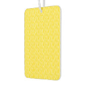 ゼブライエローパターンモダンアニマルプリント カーエアーフレッシュナー (左)