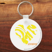 ゼブライエロー4 キーホルダー (正面)