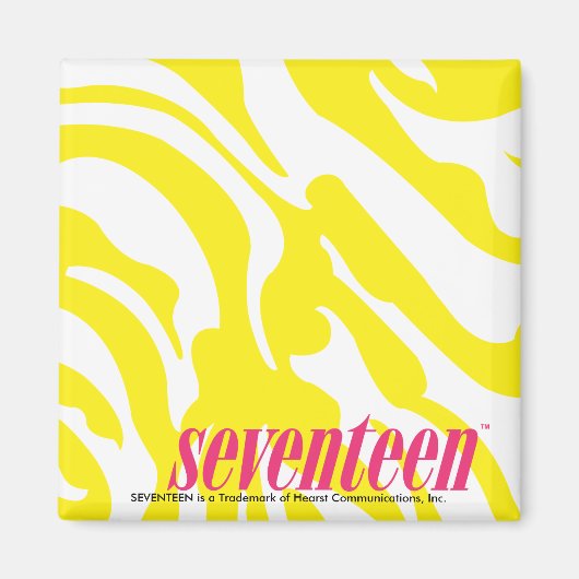 ゼブライエロー マグネット (正面)