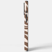 ゼブラエレガントモカ模様 Case-Mate iPhoneケース (裏面 / 左)