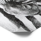 ゼブラオリジナル鉛筆スケッチポスター ポスター (角)