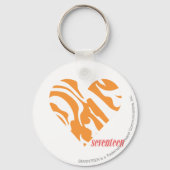 ゼブラオレンジ2 キーホルダー (正面)