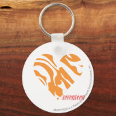 ゼブラオレンジ2 キーホルダー (正面)