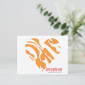 ゼブラオレンジ2 ポストカード (スタンド正面)