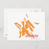 ゼブラオレンジ3 ポストカード (正面/裏面)