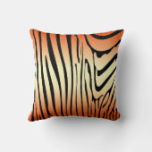ゼブラオレンジ クッション (裏面)
